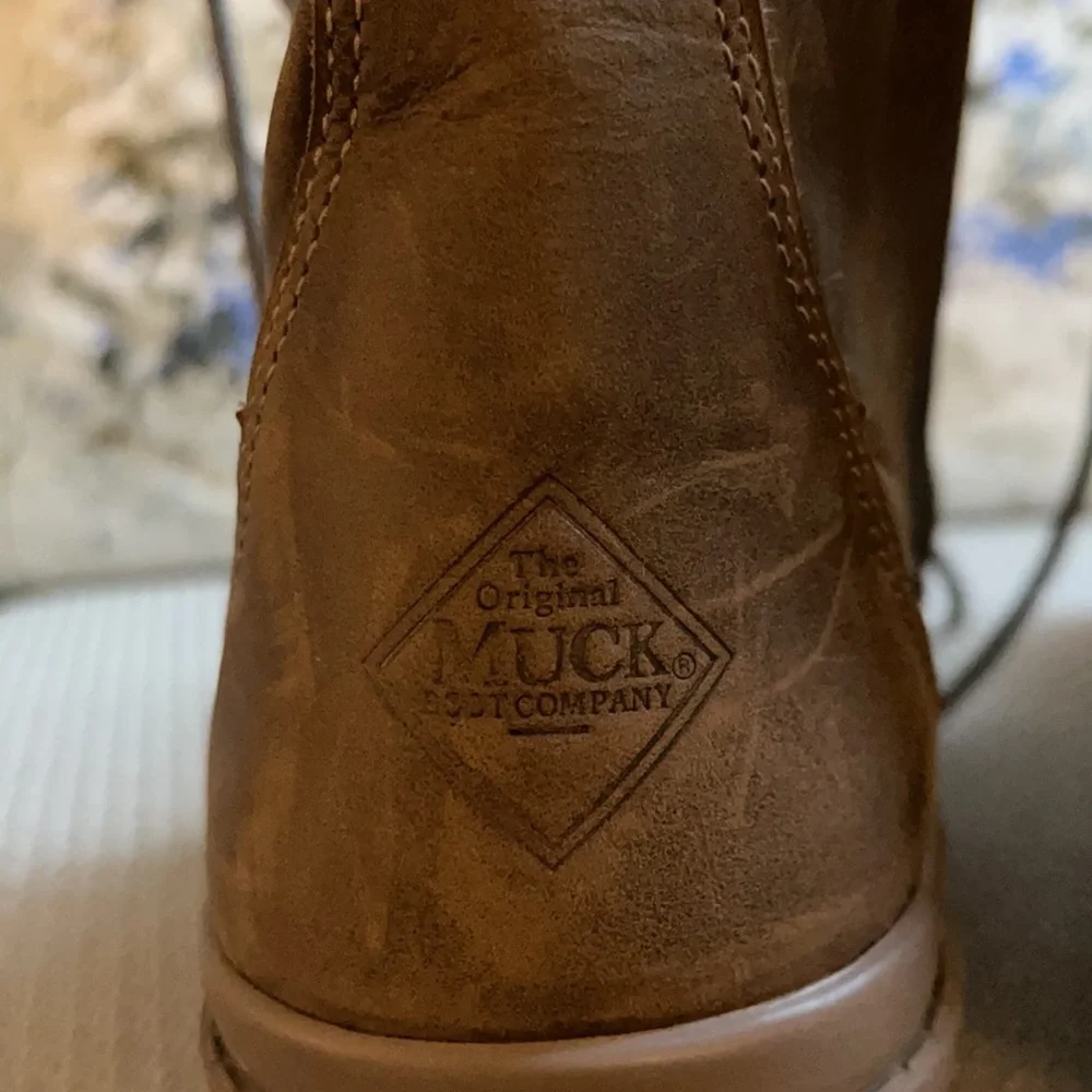 Muck Boot Company Women Waterproof Boots | Taupe |Size 9M